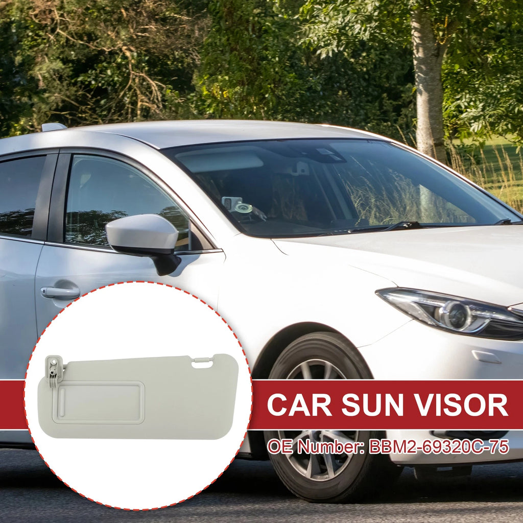 Left Driver Side Sun Visor for Mazda 3 (2010–2013) No.BBM2-69320C