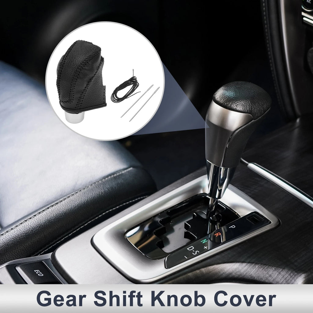 Gear Shift Knob Cover Replacement for Subaru Impreza (2017–2023) Pebbled Black