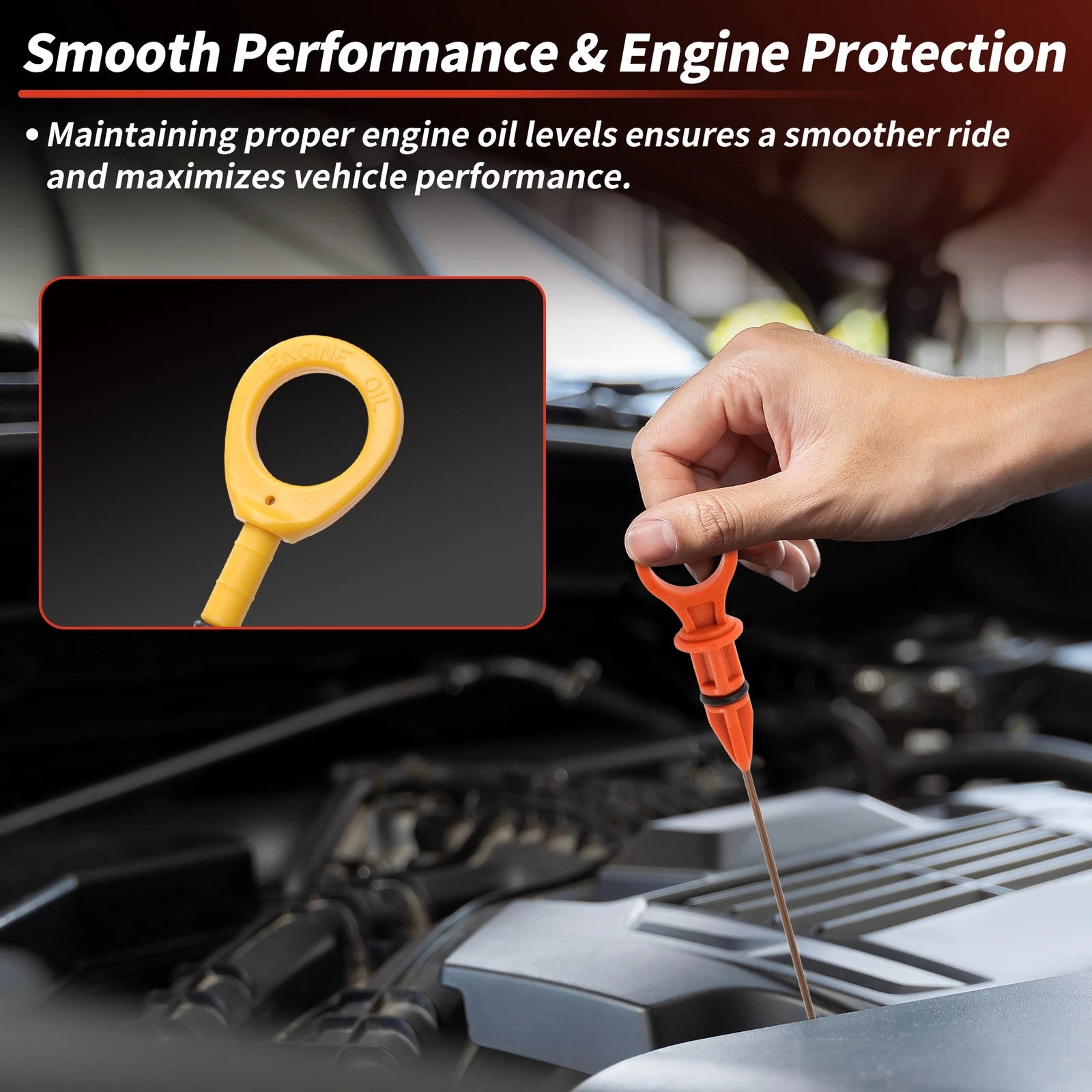 Oil Dipstick for Toyota Camry (2007–2018) Replacement Oil Level Indicator