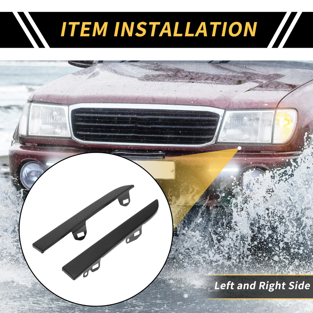 Front Bumper Grille Headlight Filler Replacement for Toyota Tacoma (2001–2004)