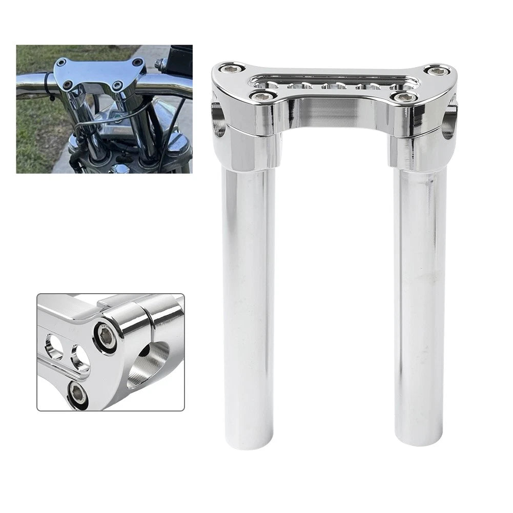 Handlebar Riser Top Clamp for Harley Fat Boy FLSTF, Low Rider (1" Bar)