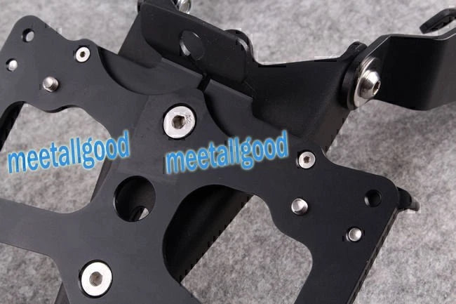 Black Rear License Plate Bracket CNC for Suzuki GSXR 1000 (2007–2008)