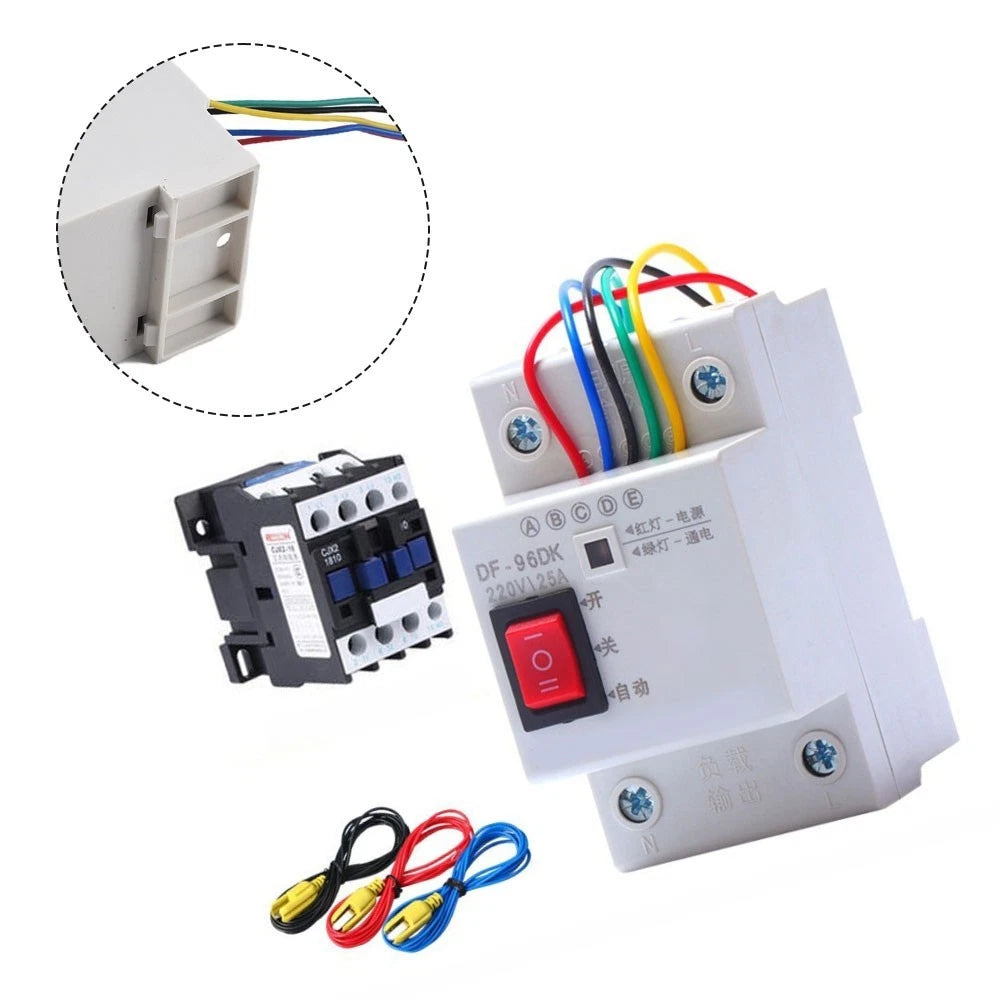 Water Pump Controller 220V 25A with Probe and 18A Contactor for Water Systems