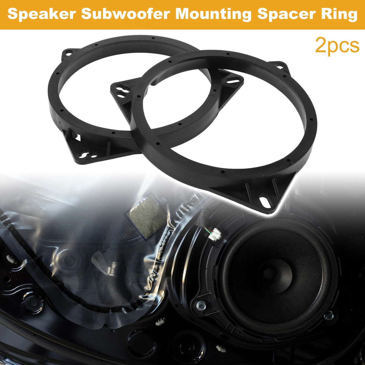 Speaker Spacer Ring for Nissan Qashqai (2007–2013) - Set of 2