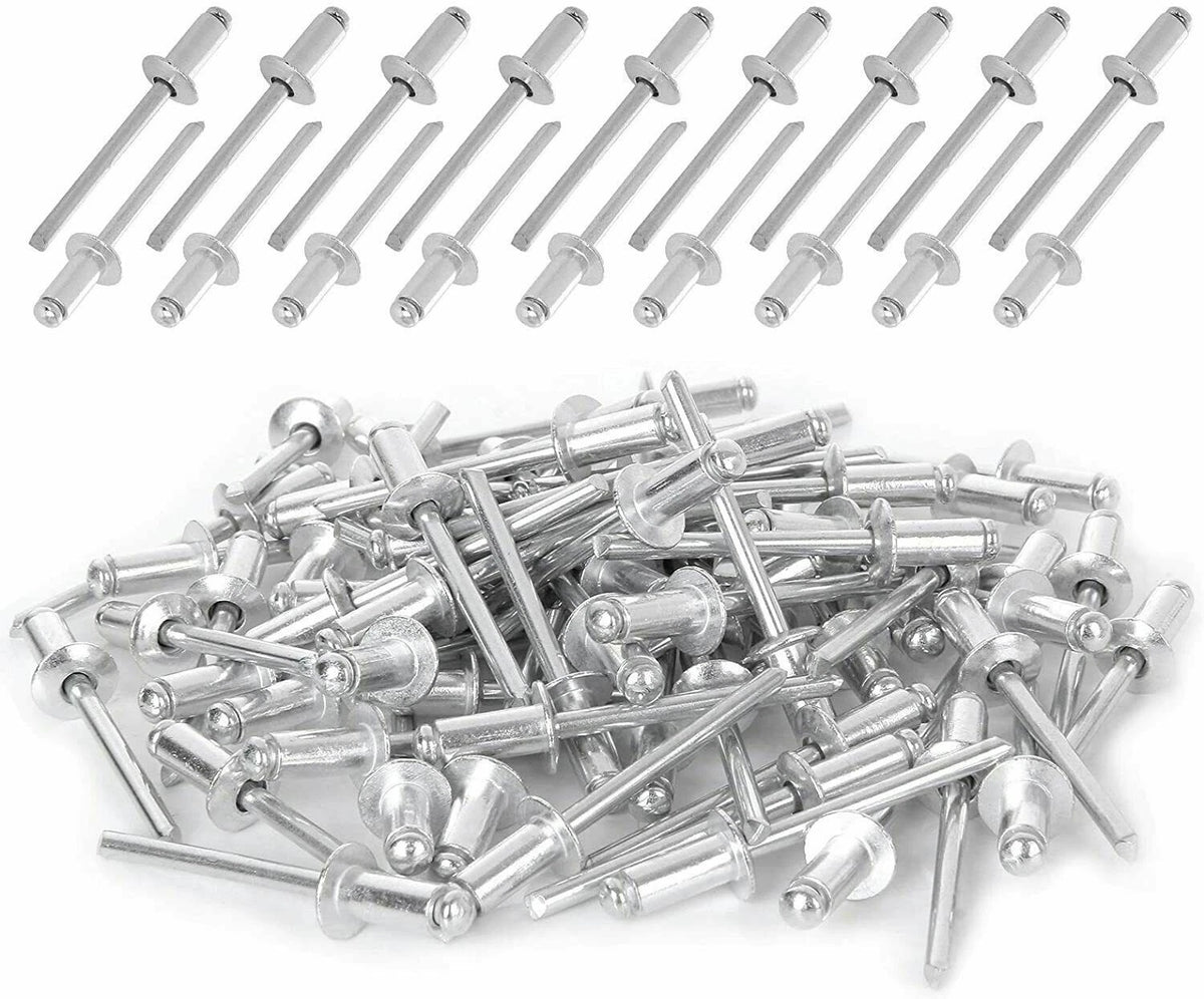 120 Pcs Aluminum Blind Pop Rivets for Various Applications