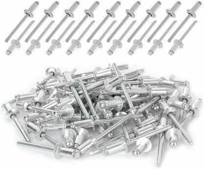 120 Pcs Aluminum Blind Pop Rivets for Various Applications