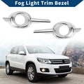1 Pair Front Left & Right ABS Silver Tone Bumpers for Honda CR-V (2012–2014)