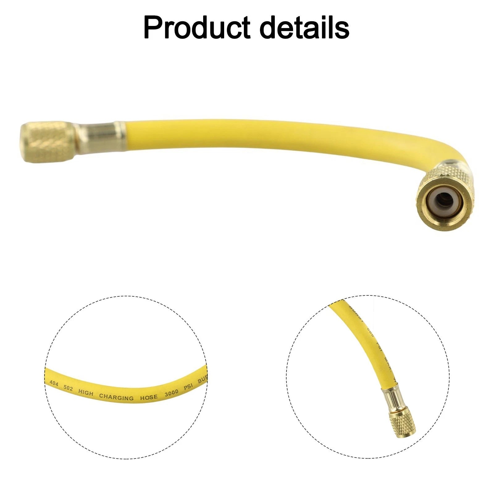 Charge Hose for R134A Vehicles (3000 PSI)