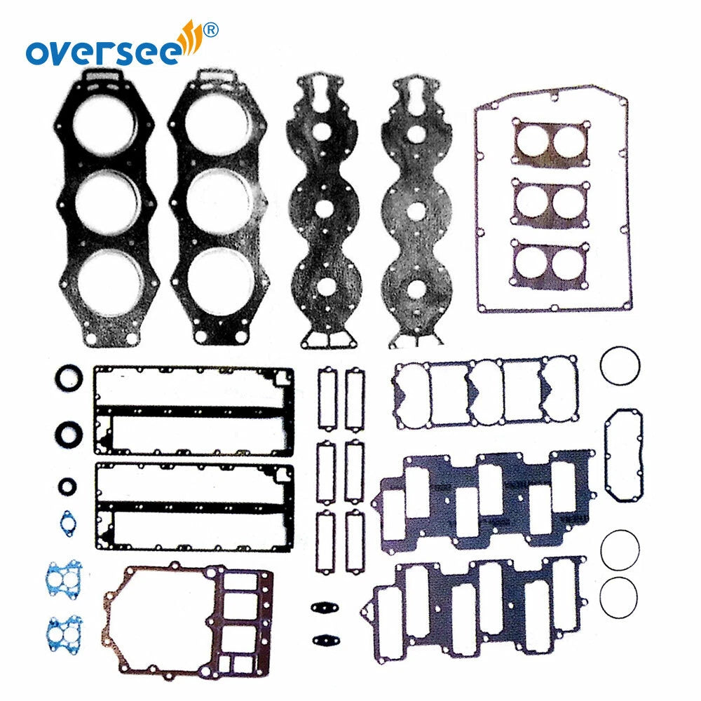 Power Head Gasket Kit for Yamaha Outboard V6 225HP (64F-W0001-01-00, 6K7-W0001-A1)