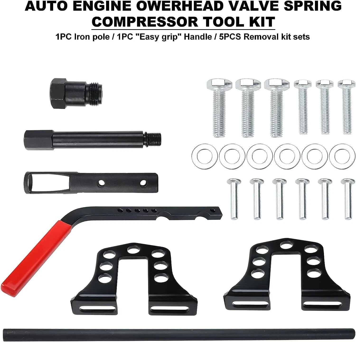 Valve Spring Remover Installer Tool Kit for OHV/OHC Engines (Universal)