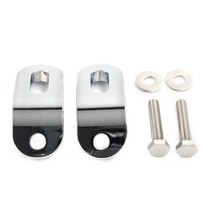 Touchless Tie-Downs for Harley Touring Road King Electra Glide Chrome