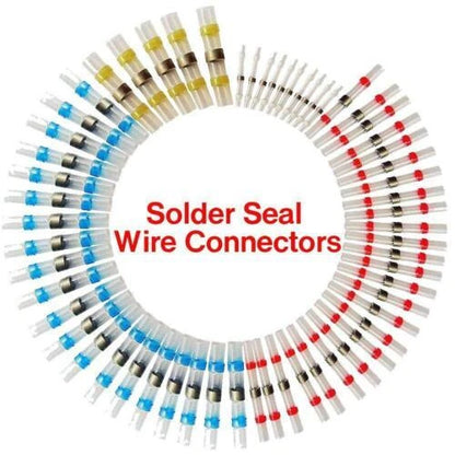 40pcs Waterproof Solder Seal Sleeve Wire Connectors Heat Shrink Terminals
