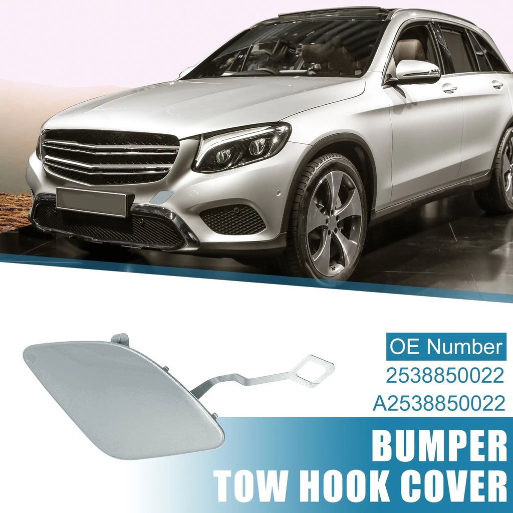 Front Bumper Tow Hook Cap Replacement for Mercedes-Benz GLC-Class (2016–2024)
