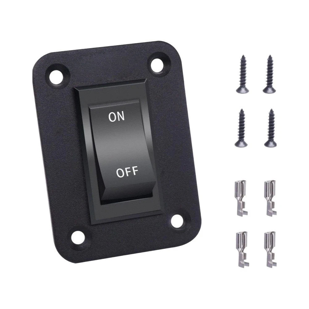 4-Pin Switch Panel for RV Trailer Boat Lighting Control (12V 20A)