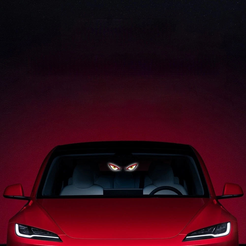Car Eye LED Light for Vehicle Decoration (Solar Powered)