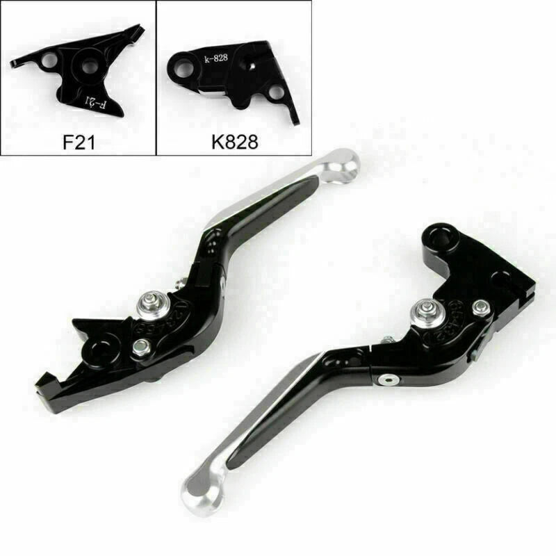 Adjustable Folding Brake Clutch Levers for Kawasaki Z750 Z800 (2007–2016)
