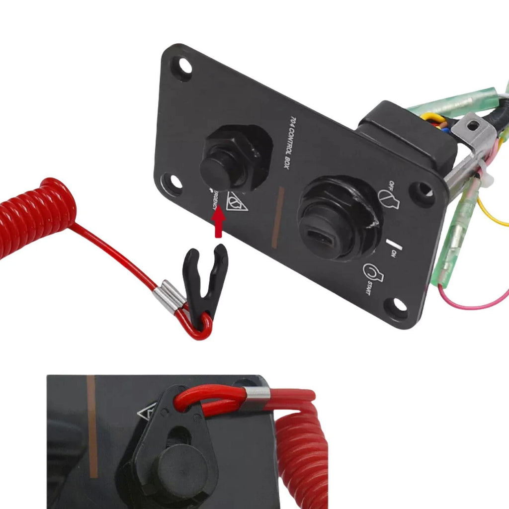 Key Switch Assembly Panel for Yamaha (704-82570-08)