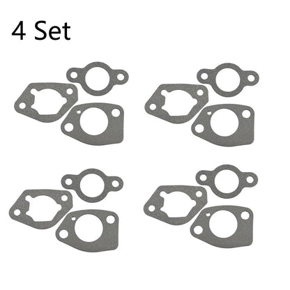4 Set Carburetor Gasket Kit Replace For Honda GX340 GX390 11HP 13HP Engine 188F