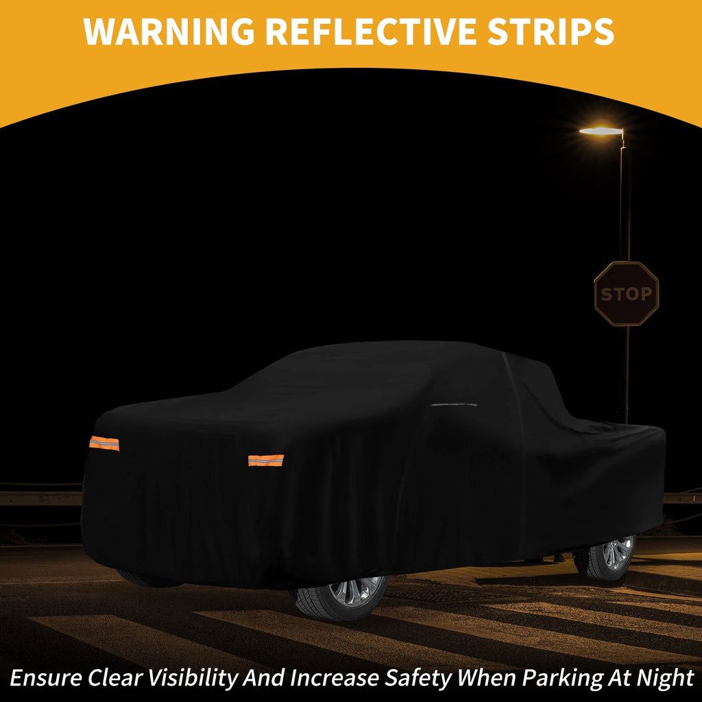 Car Cover Waterproof All Weather for Chevy Silverado (2007–2013) with Zipper