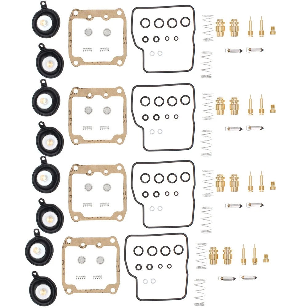 4X Carburetor Maintenance Jet Repair Kit for Suzuki VS1400, VS800, VZ800 (1990–2005)