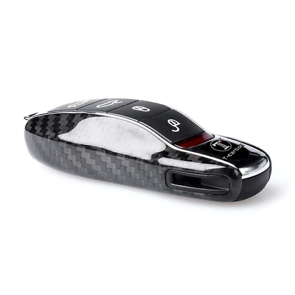 Carbon Fiber Key Shell Case Cover for Porsche