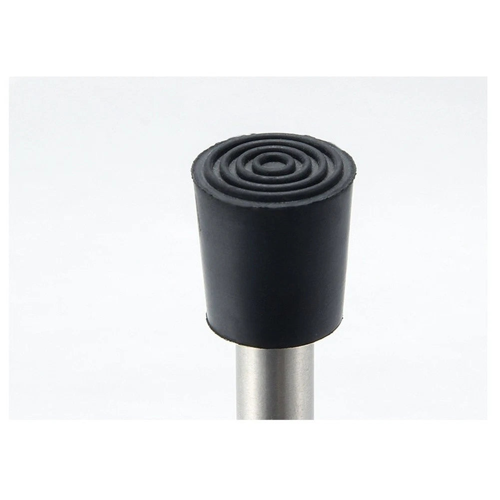 Stainless Steel Door Stopper with Hydraulic Buffer and Rubber End Cap