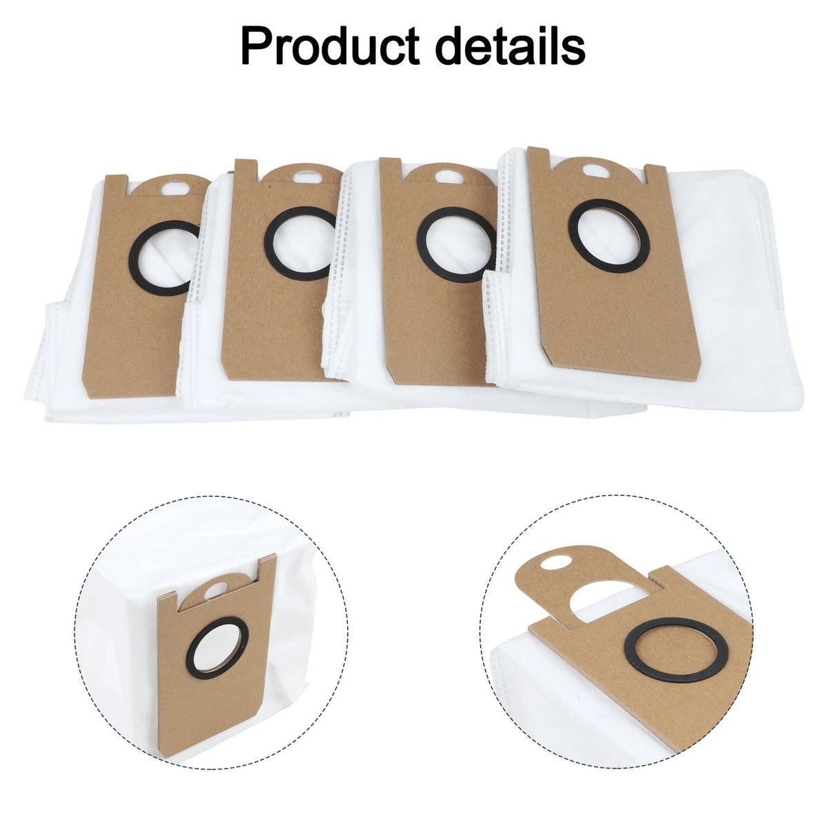 10 Pack Non Woven Dust Bags for Vexilar W11 (Designed for Heavy Debris)