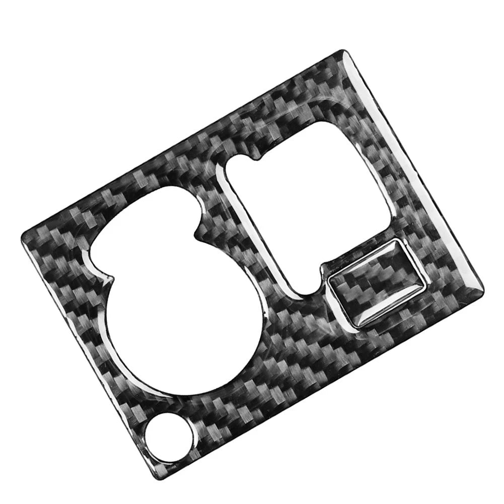 Headlight Switch Panel Button Cover Trim for Chrysler 300 300C (2005–2010) Carbon Black