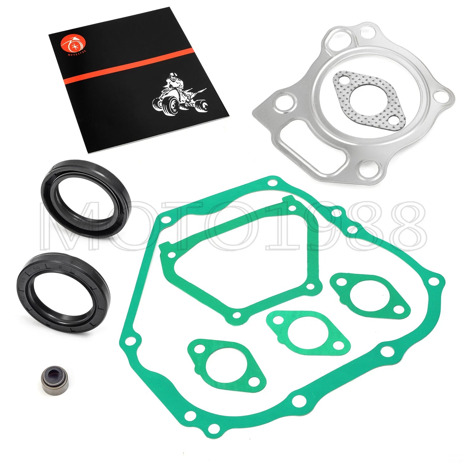 Engine Gaskets Seals Kit for Yamaha Golf Cart G11 G16 G20 (1997–2002)