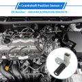Crankshaft Position Sensor for Jaguar S-Type Base 3.0 (2000–2008) No.LRA1640CA