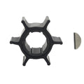 Water Pump Impeller with Key for Yamaha 2-Stroke 6hp 8hp Outboard (655-44352-09)