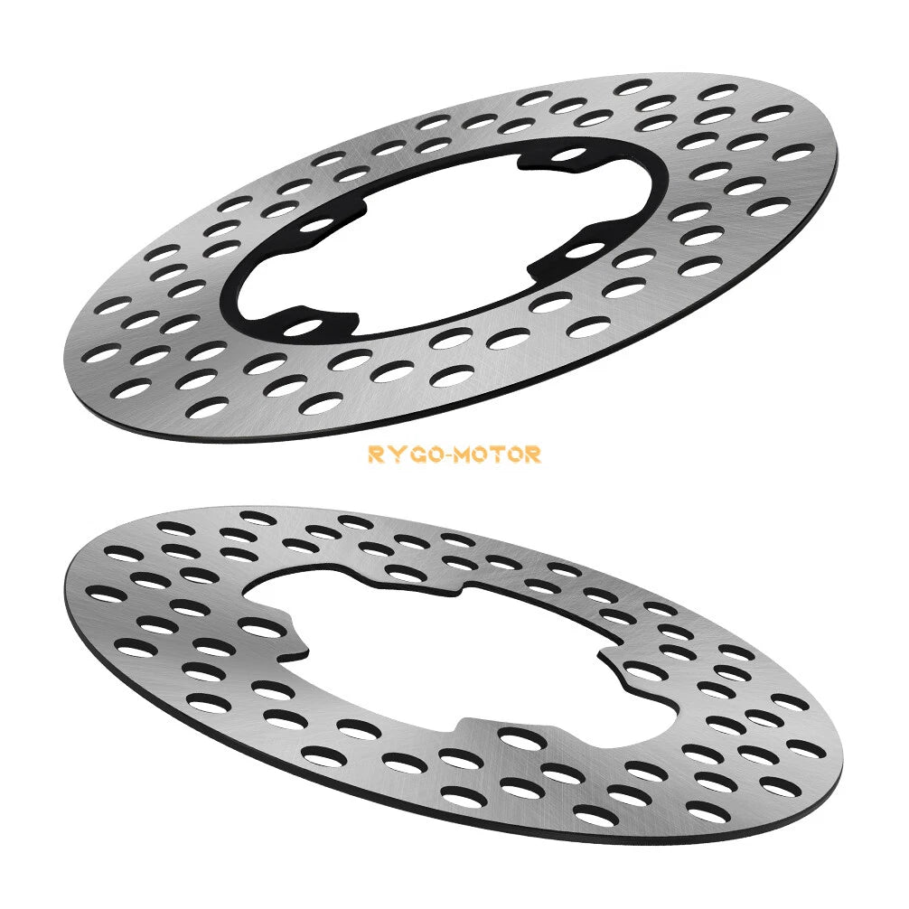 2X Front Brake Disc Rotors for Yamaha Wolverine 350 450 (2006–2010)