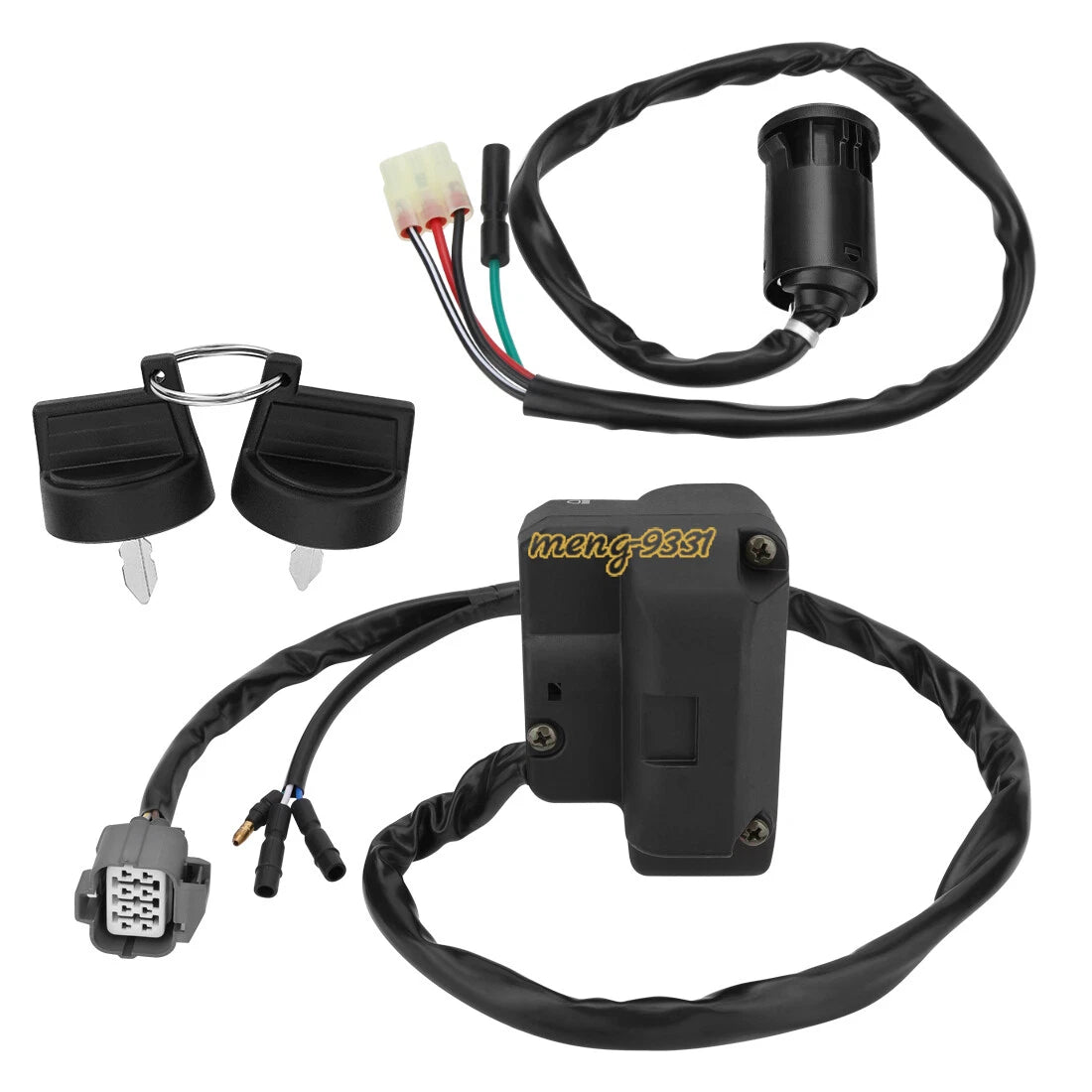 Handlebar Switch & Ignition Key Switch for Honda Recon 250 TRX250TE ES (2002–2004)