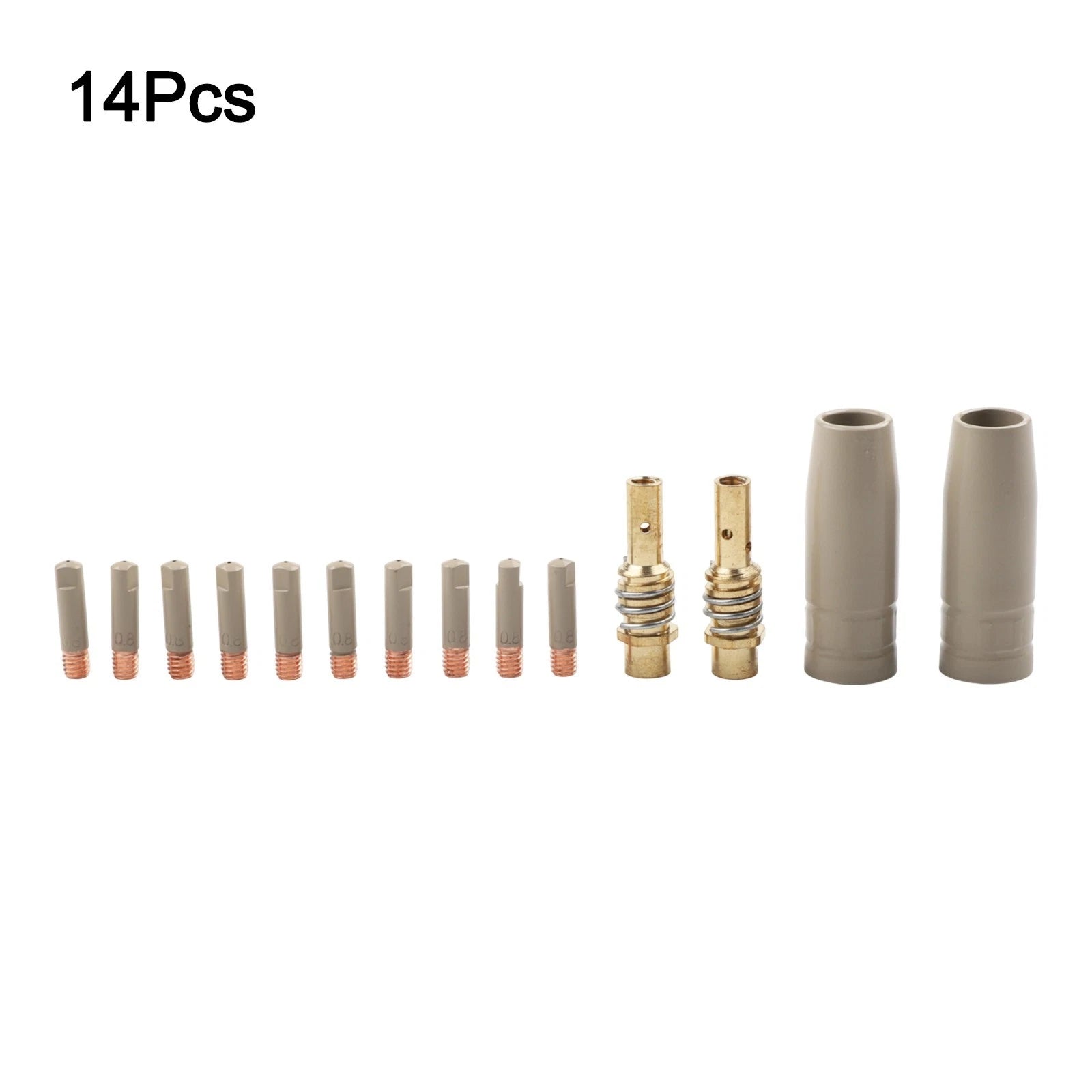 Nozzle Set of 14 for Efficient Welding