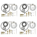 4X PZ19 19mm Carburetor Rebuild Kit for Honda Wave 100 Dream C100 (–)