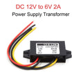 Power Supply Transformer DC 12V to 6V 2A for Universal Applications