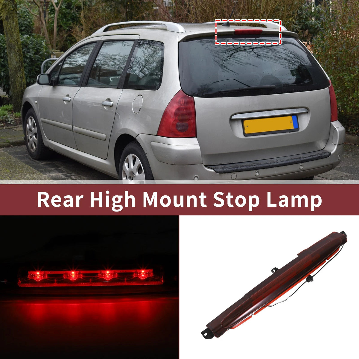 Third Brake Light Replacement Red LED for Buick Rainier (2004–2007)