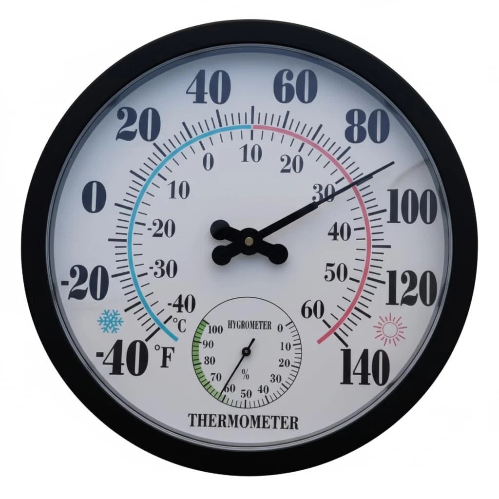 Indoor Outdoor Thermometer Hygrometer for Temperature Humidity