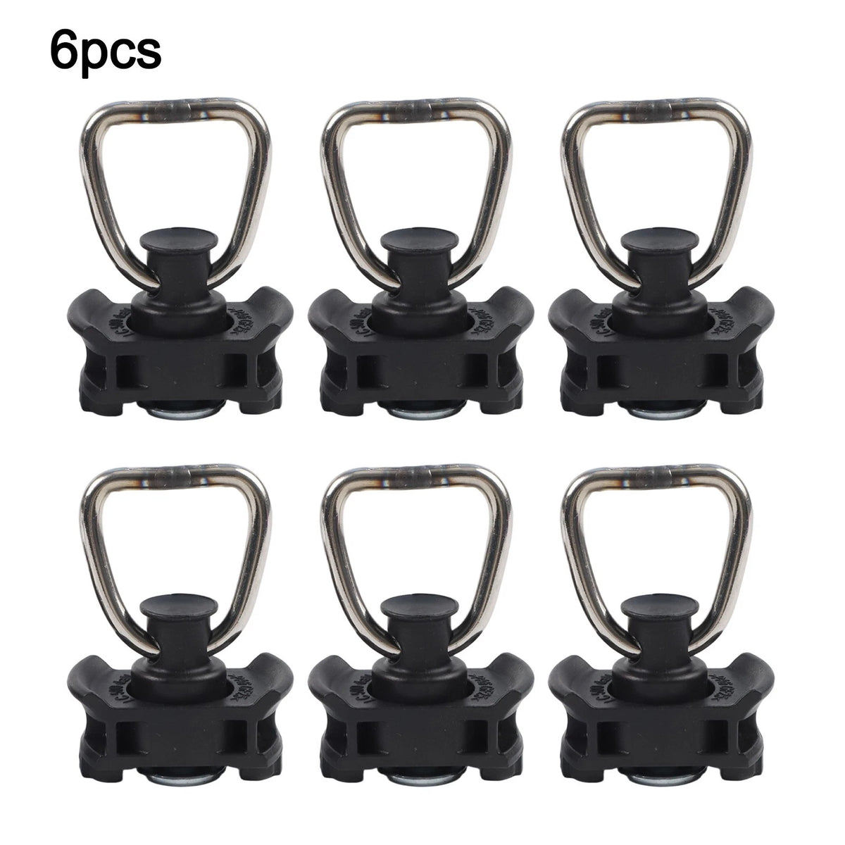 6pcs Stainless Steel Track Lock End Buckles for RV Trailer