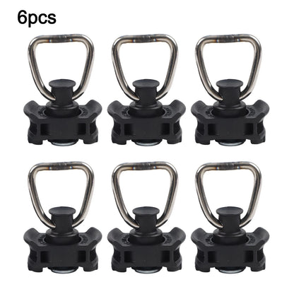 6pcs Stainless Steel Track Lock End Buckles for RV Trailer