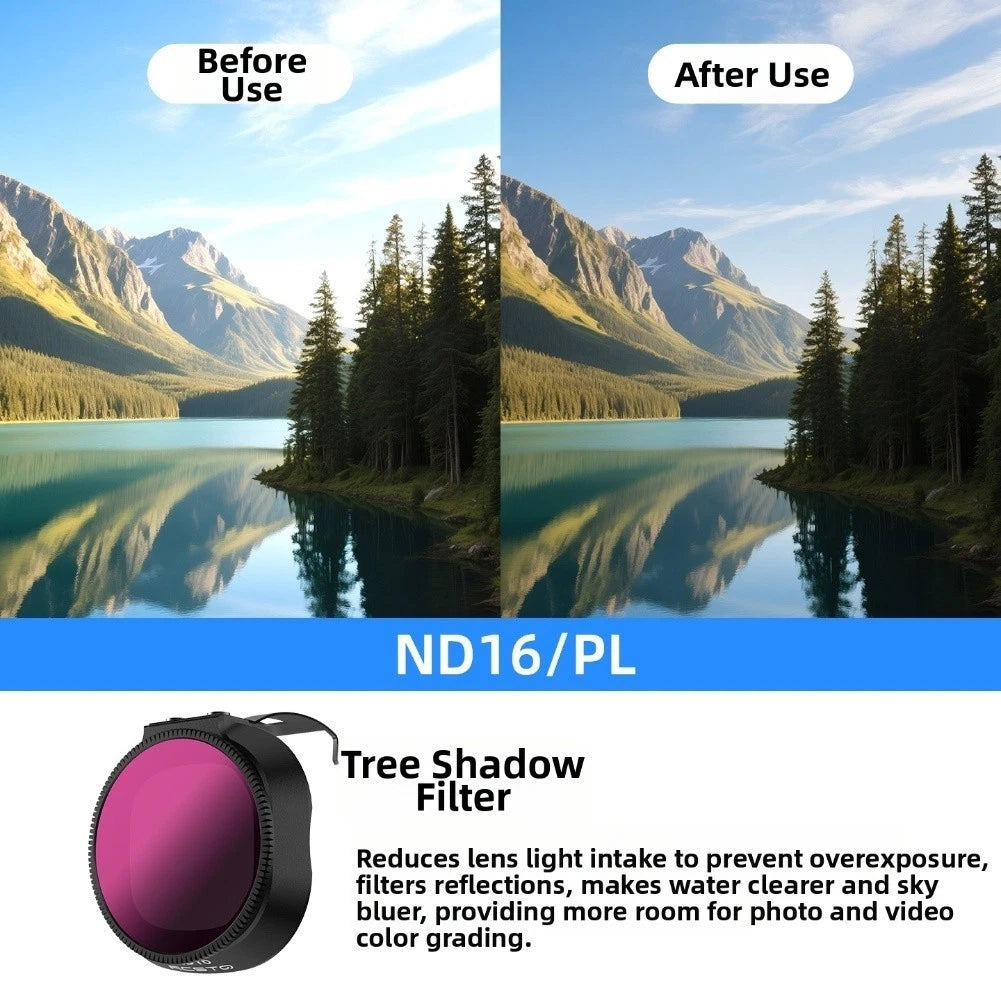 Multi Coated ND CPL UV Filter Set for DJI NEO2 Camera Lens