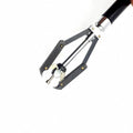 Watch hand plunger puller tool for precise removal of hour minute second hands