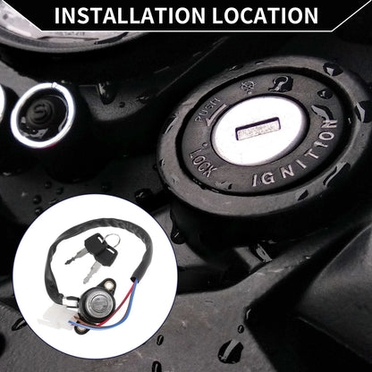 Ignition Key Switch No. 35100MCKA00 for Honda Shadow Spirit 1100 (2001–2007)