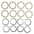 Clutch Kit Steel & Friction Plates for Suzuki GSF400 (M/N/P) GSX400 GSXR400 (J/RR T)