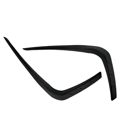 Front Bumper Side Spoiler Splitter for Ford Focus MK4 ST Line (2019–2022) Black
