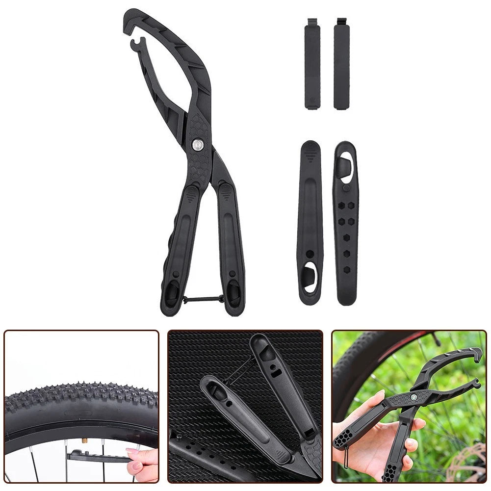 2X Bicycle Tire Pliers with Matching Levers