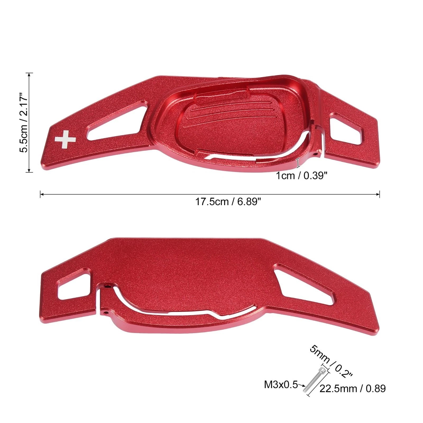 Steering Wheel Shift Paddle Cover Pair for Audi A5 S3 S6 (2015–2021)