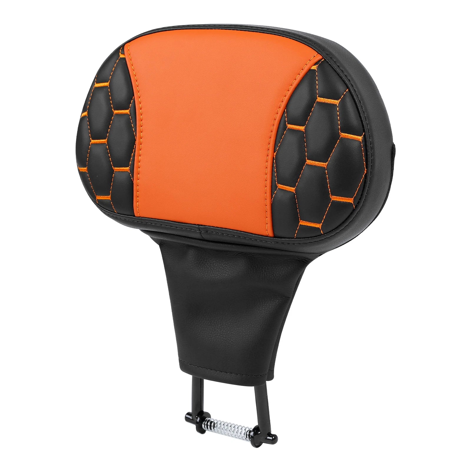 Backrest for Harley Touring Electra Glide (2014–2023) Black Orange