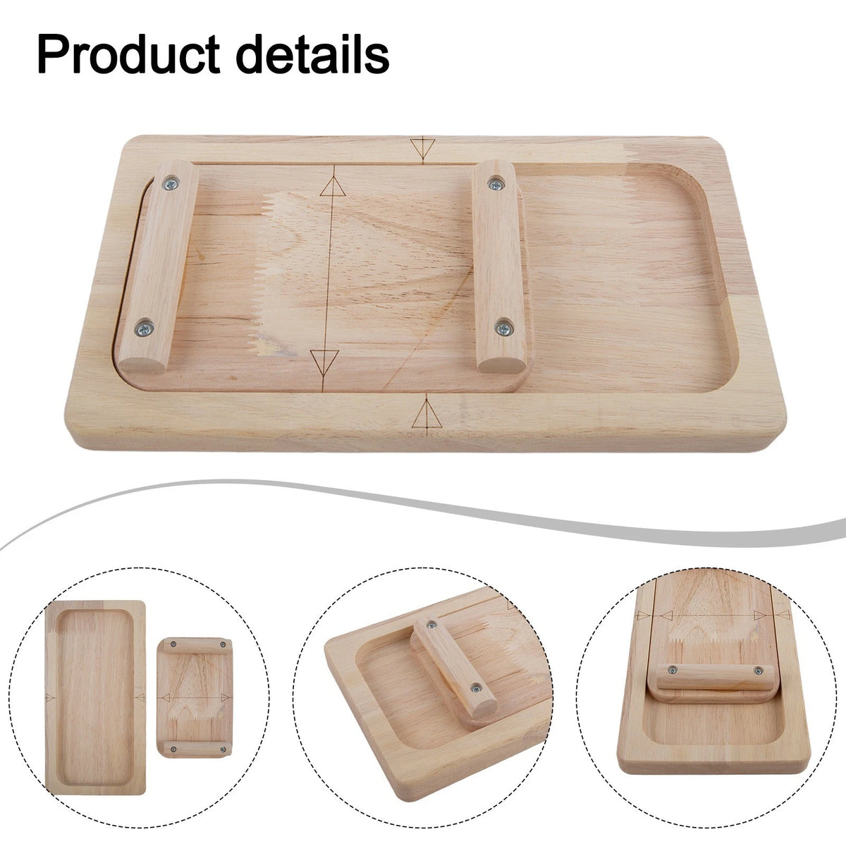 Wooden Finger Exerciser for Grip Strengthening in Climbing and Games