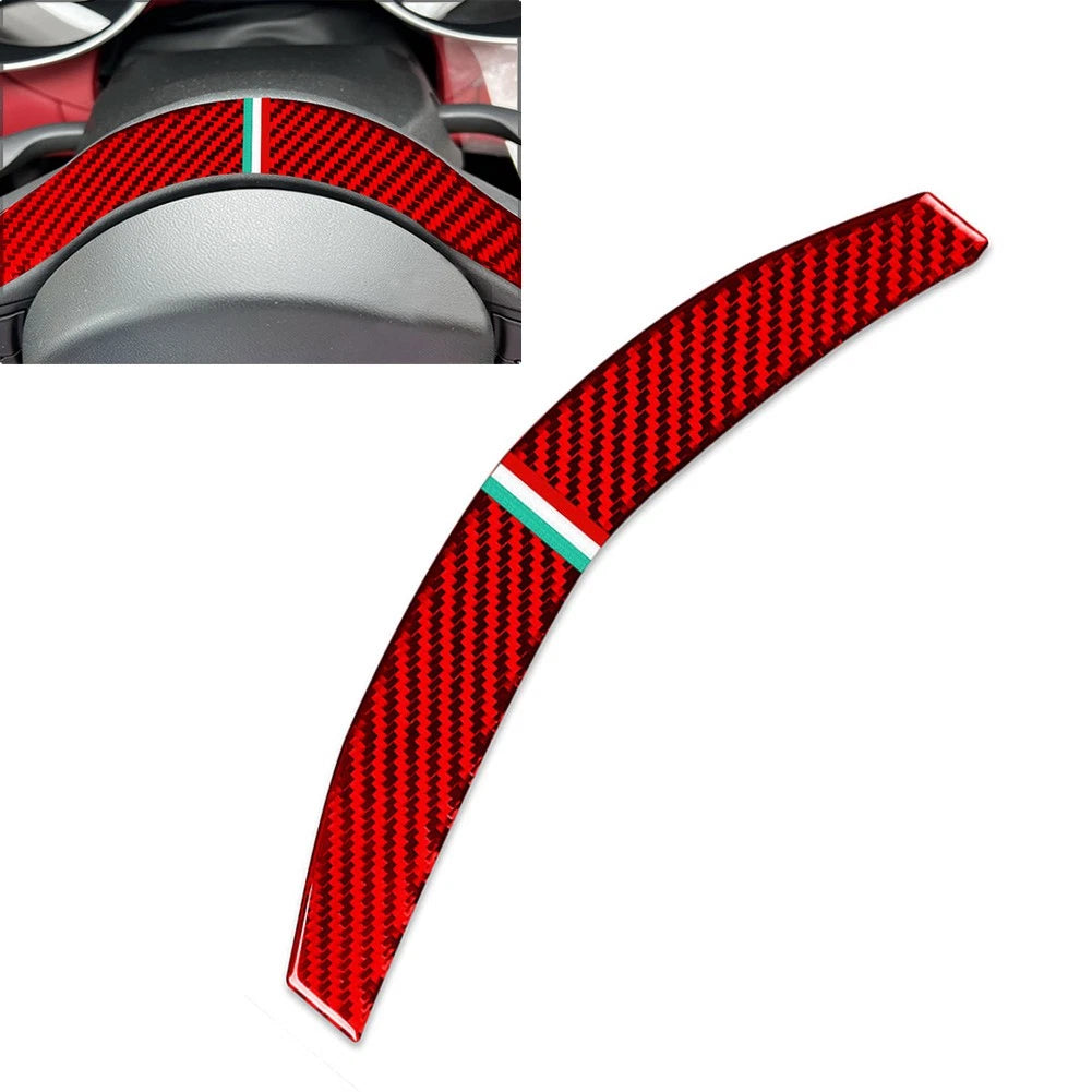 Steering Wheel Strip Cover Trim for Alfa Romeo Giulia (2017–2019)